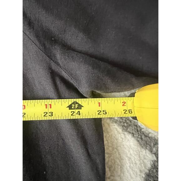 J. PETERMAN Dark Gray Floral Embroidered Bohemian Peasant Tunic Blouse Top Sz L - Picture 11 of 12